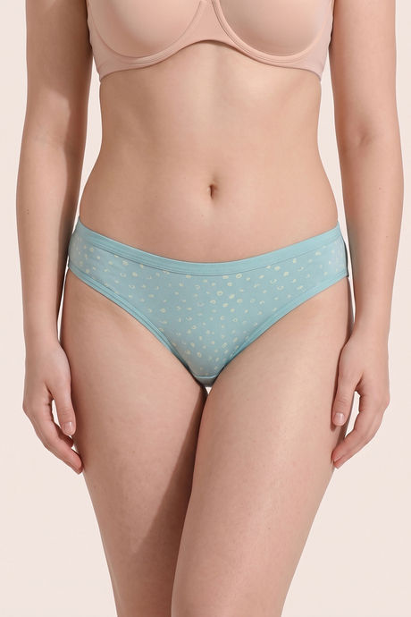 Zivame Low Rise Full Coverage Bikini Panty (Pack of 3) - Multicolor — image 10
